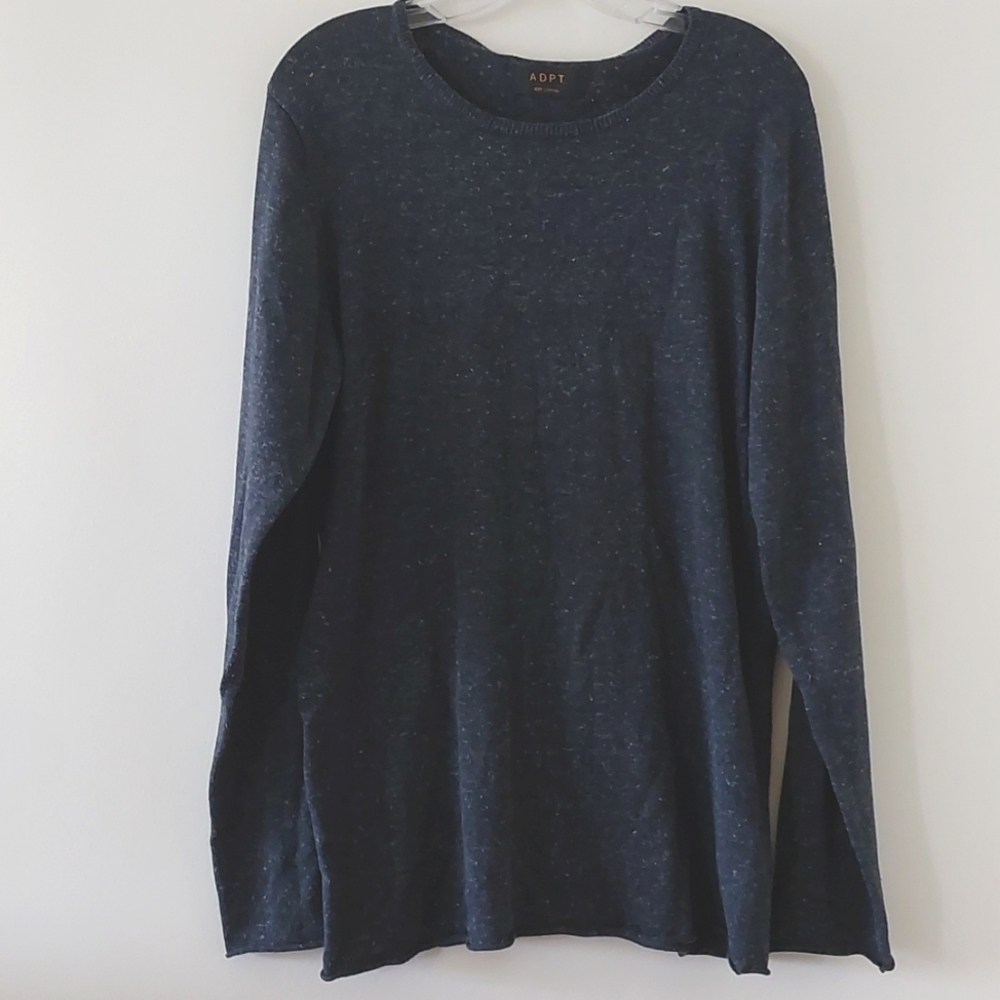 ADPT linen blend sweater size L